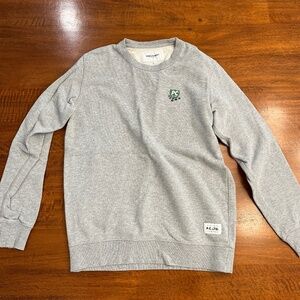 Period Correct Heavyweight Gray Crewneck Sweatshirt